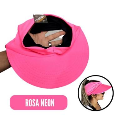 Imagem de Viseira Turbante Feminina Dupla Face Proteção Uv50+ Moda Praia - Monte
