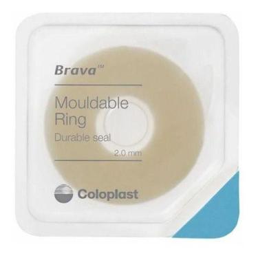 Imagem de Brava Anel Moldável 2,0mm Coloplast 10 Unidades Ação Contra Vazamentos