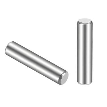 Imagem de TOP-VIGOR 25 peças 5 mm x 25 mm pinos de suporte de prateleira, pino de suporte cilíndrico de aço inoxidável 304 elementos de fixação tom prata