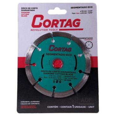 Imagem de Disco de Corte Diamantado Segmentado 110 MM Eco Cortag