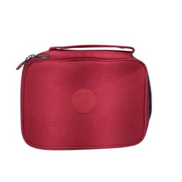 Imagem de Estojo Box Organizador Crinkle Liso Fwb, Rosa