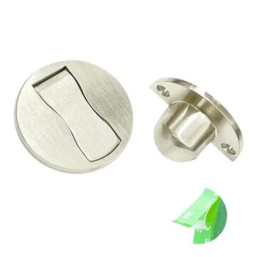 Imagem de Kit 5 Prendedor Trava Porta Tampa Magnética Inoxidável Imã - Embralumi