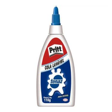 Imagem de Cola Branca Lavável Tenaz Pritt 110g