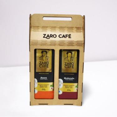 Imagem de Kit Presente Zaro Café Especial Suave e Moderado Moído 1kg