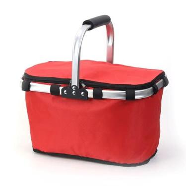 Imagem de Cesta Picnic Piquenique Organizador Multiuso Compras Passeio - Alwy, V