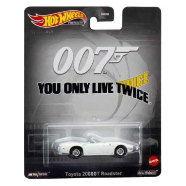 Imagem de Carrinho Hot Wheels Premium 007 Toyota 2000 GT Roadster