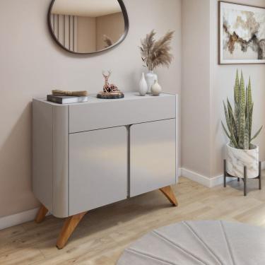 Imagem de Buffet para Sala de Jantar 2 Portas 92cm Off White