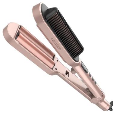 Imagem de Prancha Modeladora Gama Italy Chapinha E Escova Alisadora Secadora Ker