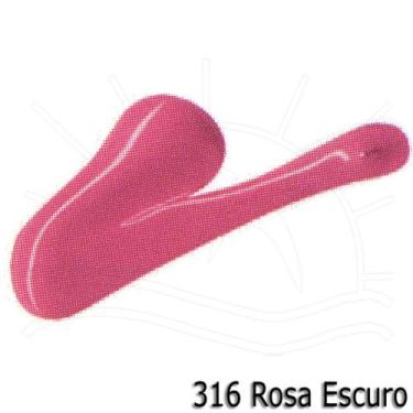 Imagem de Tinta Acrílica Acrylic Colors 20ml - Acrilex, 316 - ROSA ESCURO