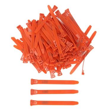 Imagem de 100 Anéis Reutilizáveis ​​da Perna das Aves Domésticas Dos Pces, Anéis Reusáveis ​​do Tornozelo da Faixa da Perna da Identificação das Aves de Peru para Patos Pintainhos Galinha