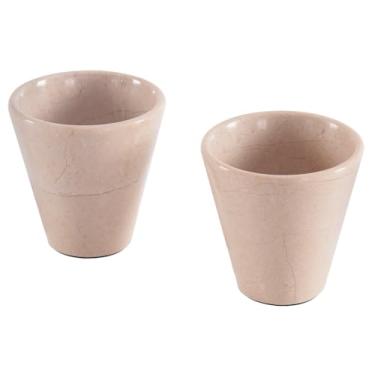 Imagem de Radicaln Conjunto de 2 copos de uísque de mármore Verona feitos à mão para copos de uísque Verona para tequila, uísque e coquetéis, copos elegantes para acessórios de bar