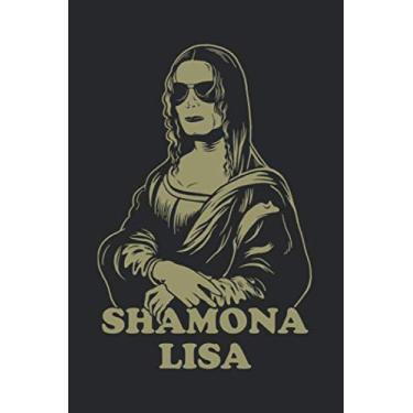 Imagem de Shamona Lisa: Notebook & Journal - Funny Shamone Dank Meme Journal, Blank & Lined Art Notebook, Sha Mona Lisa Funny Meme Composition Book, School, College Or Office Gag Gift