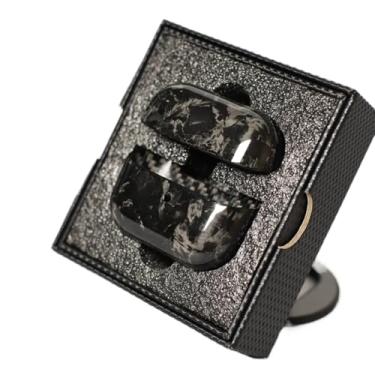 Imagem de Waillynice Capa protetora de fibra de carbono para fone de ouvido sem fio Bluetooth Samsung Galaxy Buds3 Pro Buds3 (brilho forjado, para Galaxy Buds3 pro)