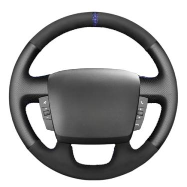 Imagem de MEWANT Capa de volante para Peugeot Boxer 2006-2019/Citroen Jumper 2006-2019/relé/Fiat Ducato/Ram ProMaster (Cargo)/ProMaster (janela) / ProMaster (chassi da cabine)/ProMaster (chassi de corte)