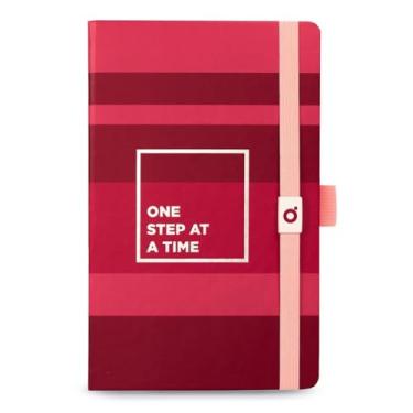 Imagem de Caderno Papertalk pautado, Maxi, coleção Viva Magenta, Listras, 12,5 x 20 cm