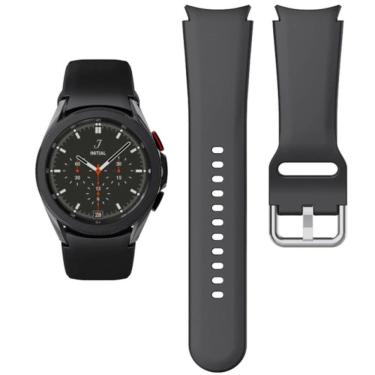 Imagem de Pulseira de silicone para Samsung Galaxy Watch 4/5 - preto clássico