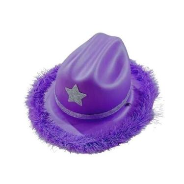 Imagem de Chapeu Cowboy Star - Festas e Fantasias, Roxo
