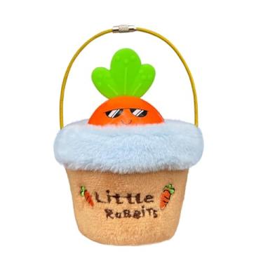 Imagem de Chaves de pelúcia, chaveiro de pelúcia - Cartoon Cenout Toy Toy pingente de rabanete,Brinquedo de cenoura de corte de panela, decoração de mochila para sacolas escolares, carro, carteiras