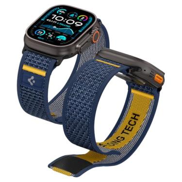 Imagem de Spigen Athlex Air Pulseira para Apple Watch Compatível com Ultra 3/2/1 49mm, Series 11/10 46mm, 9/8/7 45mm, SE3/SE2/SE/6/5/4 44mm, 3/2/1 42mm - Azul Marinho Ativo