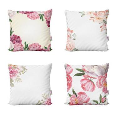Imagem de Almofadas Decorativas Floral Para Sofá 40x40 - Novadecora