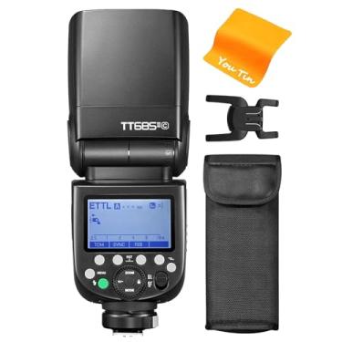 Imagem de Godox TT685IIC TT685II-C E-TTL Flash Speedlight, 2.4G Wireless Transmisson 1/8000s HSS GN60 Flash compatível com câmeras Canon 1100D 7D 60D 50D 60D 600D 90D 250D R5 850D