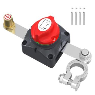 Imagem de Bateria do carro Desconectar rápido, desconectar a bateria | Disjuntor para veículo | Bateria multifuncional Desconectar a energia negativa para carro, trailer, barco, caminhão