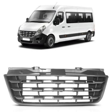 Imagem de Grade Radiador Renault Master 2013 2014 2015 2016 Cinza Nova - SP ACES