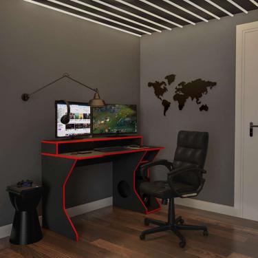 Imagem de Cadeira de Escritório Diretor Giratória Joel Preta