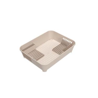 Imagem de Escorredor de Louças 14 Pratos Coza Flora Areia Coast