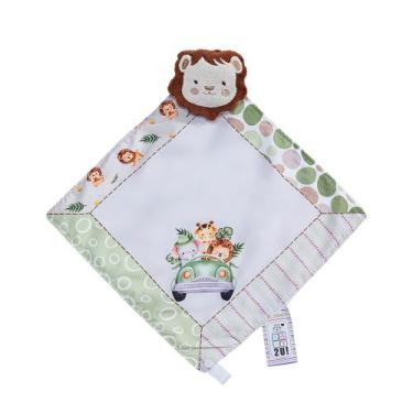 Imagem de Naninha Com Prendedor Para Bebê Paninho Em Plush - miguel Baby, Lion