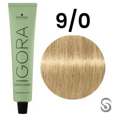 Imagem de Igora Zero Amm 9/0 Louro Extra Claro 60 ml - Schwarzkopf, UNICA