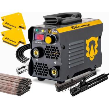Imagem de Máquina De Solda Inversora Digital 220v 120a Com Acessórios - The Blac