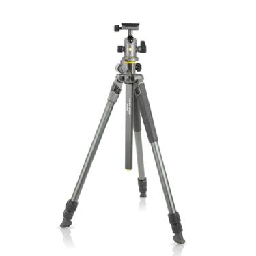 Imagem de Vanguard Tripé de alumínio Alta Pro 2+ 263AB 100 com cabeça esférica Alta BH-100 e coluna central multiangular para câmeras Sony, Nikon, Canon DSLR