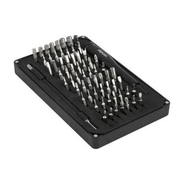 Imagem de Jogo bits/ponteiras precisão 66 pcs encaixe sextavado 4mm vd - VONDER