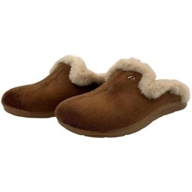 Imagem de Chinelo Pegada Pantufa Atoalhado com Pelo Feminino-Feminino