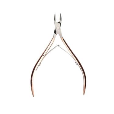 Imagem de Conjunto de 3 peças de cortador de unhas profissional de aço inoxidável, tesoura, alicate, multifuncional, empurrador de cutículas, removedor, kits de cuidados com as unhas, manicure, A08