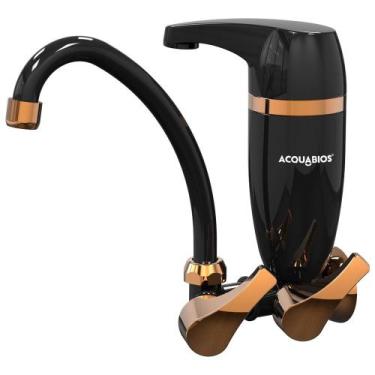 Imagem de Torneira de Cozinha Com Filtro Purificador de Água Bica Móvel de Pared