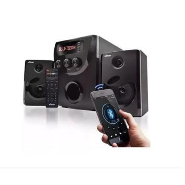 Imagem de Micro System Caixa Som 2.1 Bluetooth 1000w Mp3 Fm Pc Bivolt - xtrad