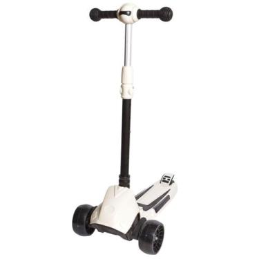 Imagem de Patinete Infantil Scooter 3 Rodas Dobrável com LED e Som - Tesla Store