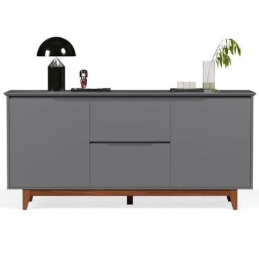 Imagem de Buffet 2 Portas Flow Cinza - EJ Móveis