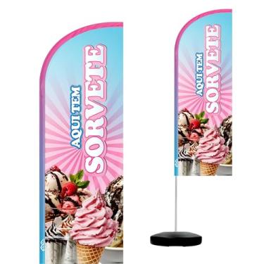 Imagem de Wind Banner Completo 2,10m Sorvete M2