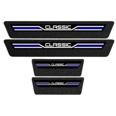 Imagem de Soleira Protetora Porta Sport Azul Classic 2006 2007 a 2016 - Jhow Ade