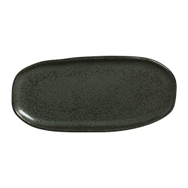 Imagem de Porto Brasil Conjunto com 4 Travessas Oval Rasa Pequena Orgânico Greenery 23X11cm
