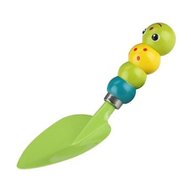 Imagem de Bothyi Pá de jardim para crianças, pá de mão com cabo em forma de animal, ferramenta portátil para jardim, para cavar solo e capinar em ambientes internos, Apontado