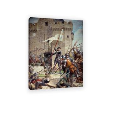 Imagem de Jules Eugene Lenepveu — Guerra dos Cem Anos, Joana d'Arc In Armor Before Orleans
