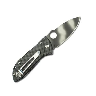 Imagem de Canivete Tático AVB M020FH, Lâmina 6,9cm em Aço Inox 440 SS, Empunhadura em Polímero Camuflado, Sistema Liner Lock