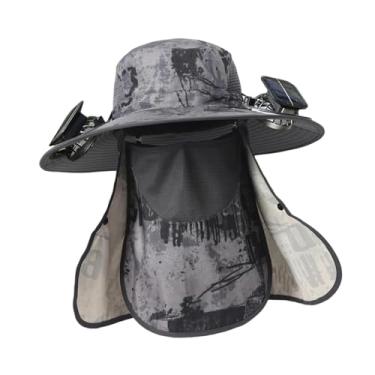 Imagem de kowaku Chapéu de Pesca com Proteção Solar E Impermeável, Cinza