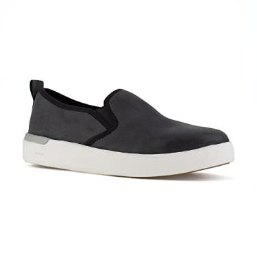 Imagem de Rockport Work RK643 Parissa Black Composite Toe Tênis feminino de trabalho sem cadarço, 7, Preto, 36