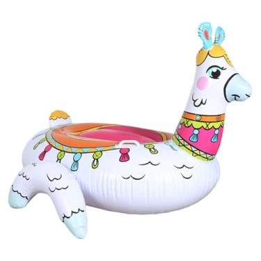 Imagem de Bóias Infláveis Para Piscina - Bóia Alpaca Insuflável Para Piscina - Colchão Flutuante Brinquedos Aquáticos Verão Para Crianças Lago Rio Natação Decoração Festa Exterior