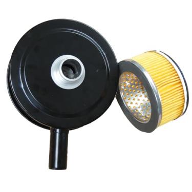 Imagem de Filtro de ar silenciador de admissão de compressor de ar de 15 cm, cartucho de papel MPT, caixa de metal MAF005